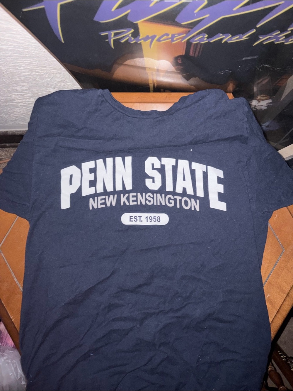 Tultex Navy Penn State New Kensington Graphic Tee
